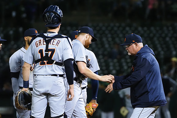 MLB: Detroit Tigers at Oakland Athletics