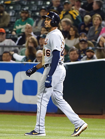 MLB: Detroit Tigers at Oakland Athletics