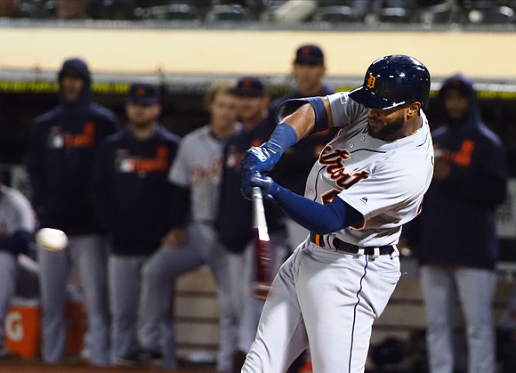 MLB: Detroit Tigers at Oakland Athletics
