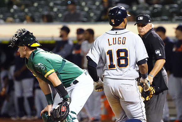 MLB: Detroit Tigers at Oakland Athletics