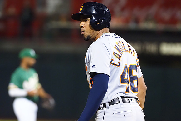 MLB: Detroit Tigers at Oakland Athletics
