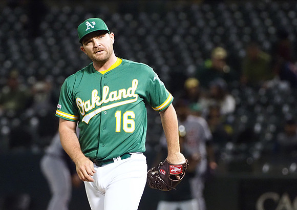 MLB: Detroit Tigers at Oakland Athletics