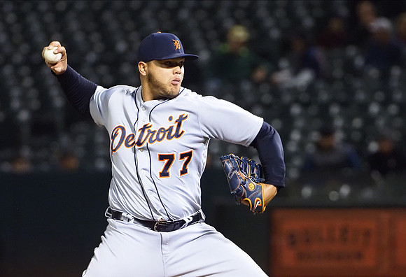 MLB: Detroit Tigers at Oakland Athletics
