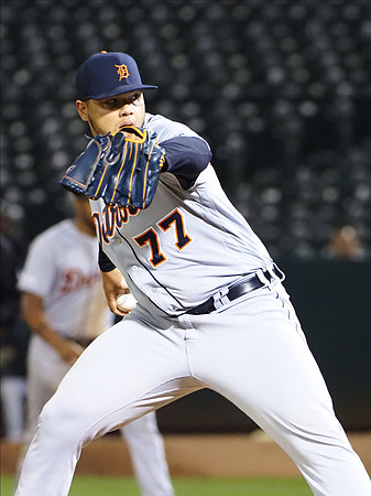 MLB: Detroit Tigers at Oakland Athletics