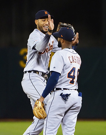 MLB: Detroit Tigers at Oakland Athletics