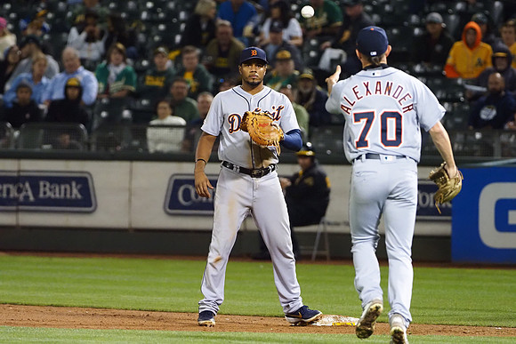 MLB: Detroit Tigers at Oakland Athletics