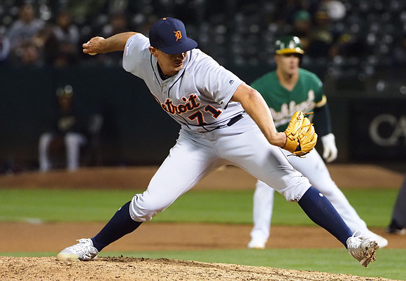 MLB: Detroit Tigers at Oakland Athletics