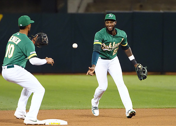 MLB: Detroit Tigers at Oakland Athletics