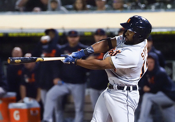 MLB: Detroit Tigers at Oakland Athletics