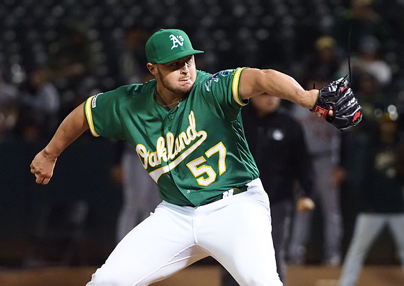 MLB: Detroit Tigers at Oakland Athletics