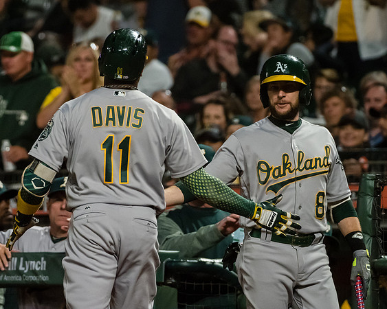 MLB: Oakland Athletics at San Francisco Giants