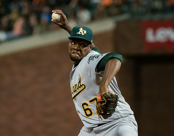 MLB: Oakland Athletics at San Francisco Giants