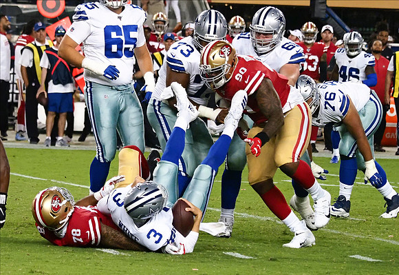 NFL: Preseason-Dallas Cowboys at San Francisco 49ers