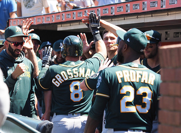 MLB: Oakland Athletics at San Francisco Giants