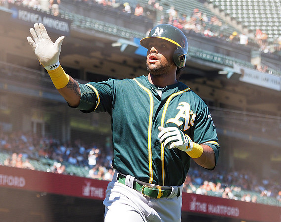 MLB: Oakland Athletics at San Francisco Giants