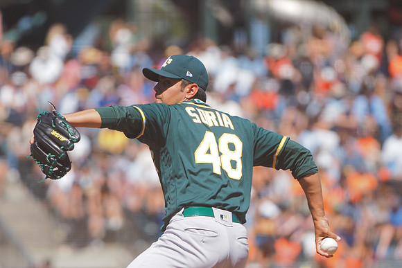 MLB: Oakland Athletics at San Francisco Giants