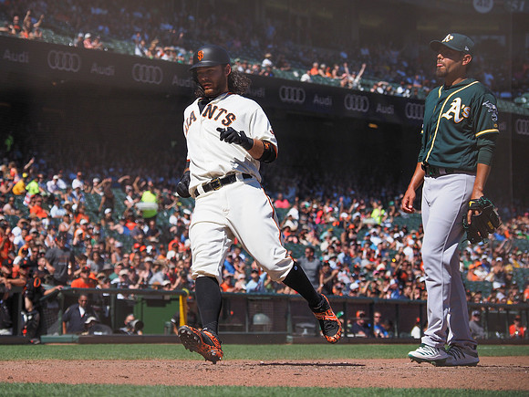 MLB: Oakland Athletics at San Francisco Giants