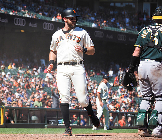 MLB: Oakland Athletics at San Francisco Giants