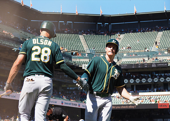 MLB: Oakland Athletics at San Francisco Giants