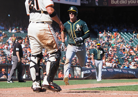 MLB: Oakland Athletics at San Francisco Giants