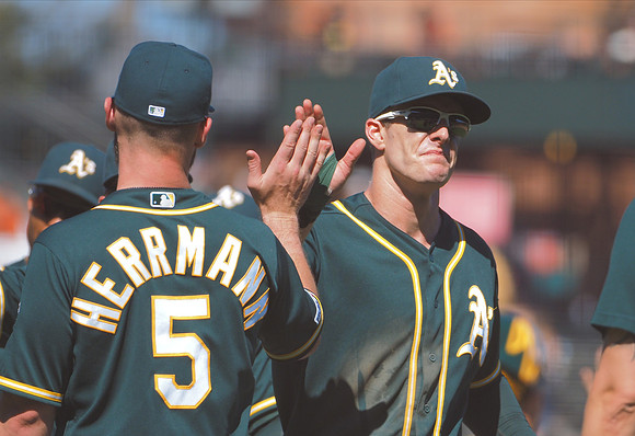 MLB: Oakland Athletics at San Francisco Giants