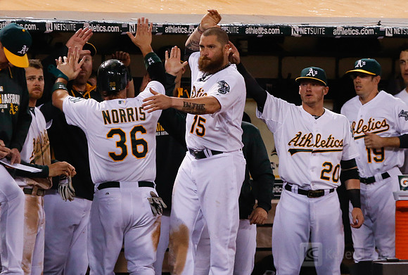 MLB: Seattle Mariners at Oakland Athletics