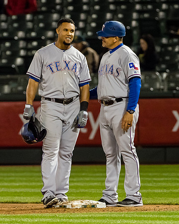MLB: Texas Rangers at Oakland Athletics