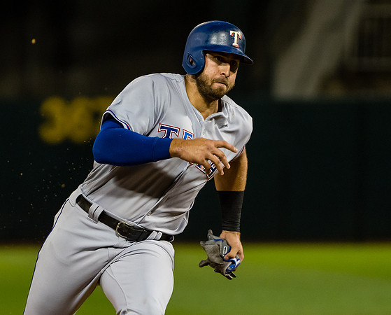MLB: Texas Rangers at Oakland Athletics