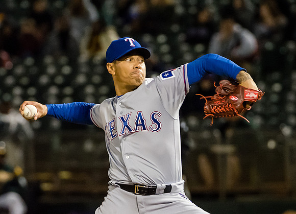MLB: Texas Rangers at Oakland Athletics