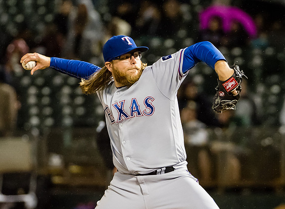 MLB: Texas Rangers at Oakland Athletics