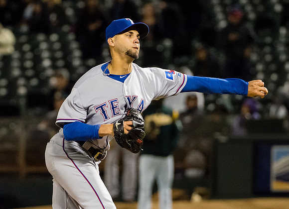 MLB: Texas Rangers at Oakland Athletics