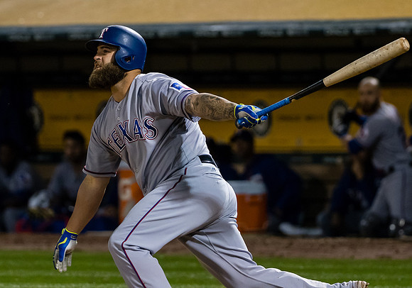 MLB: Texas Rangers at Oakland Athletics