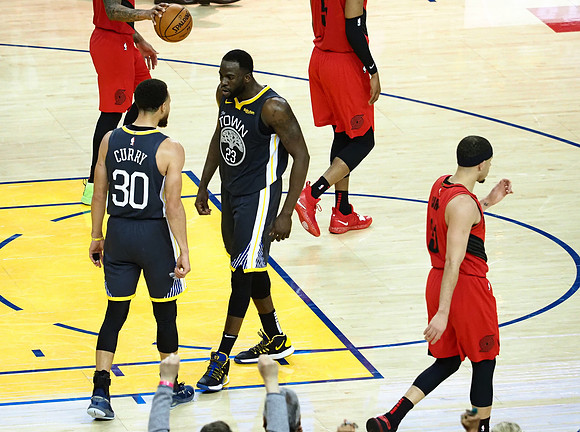 NBA: Playoffs-Portland Trail Blazers at Golden State Warriors