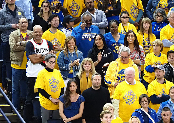 NBA: Playoffs-Portland Trail Blazers at Golden State Warriors