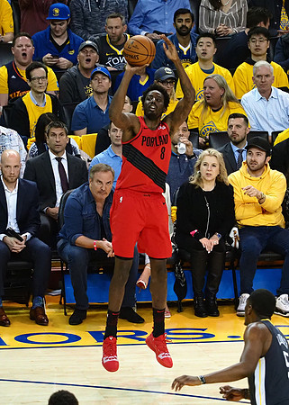 NBA: Playoffs-Portland Trail Blazers at Golden State Warriors