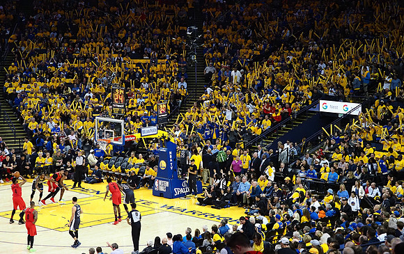 NBA: Playoffs-Portland Trail Blazers at Golden State Warriors