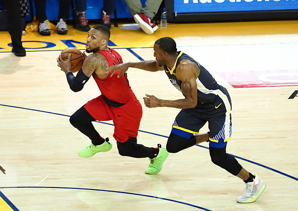 NBA: Playoffs-Portland Trail Blazers at Golden State Warriors