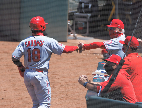 MLB: Los Angeles Angels at Oakland Athletics