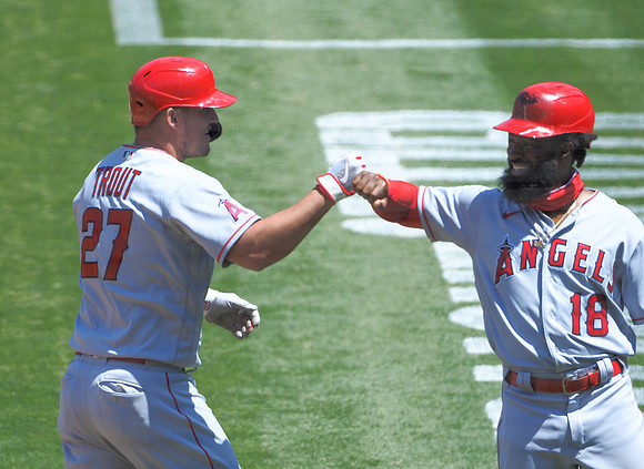 MLB: Los Angeles Angels at Oakland Athletics