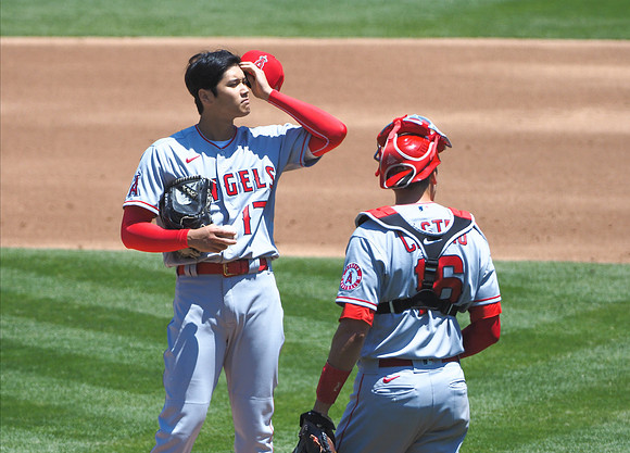 MLB: Los Angeles Angels at Oakland Athletics