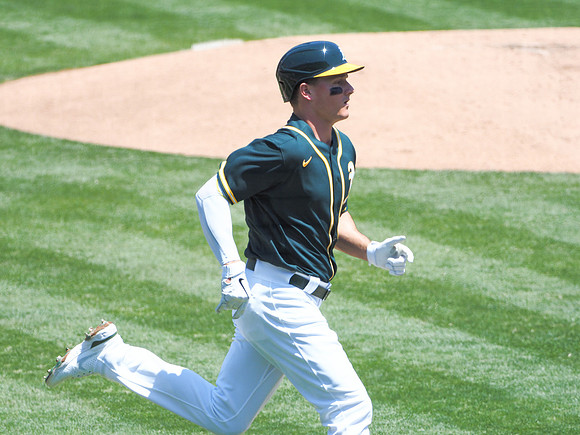 MLB: Los Angeles Angels at Oakland Athletics