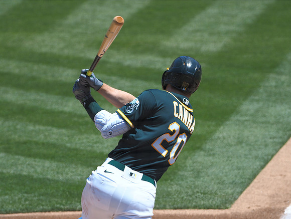 MLB: Los Angeles Angels at Oakland Athletics