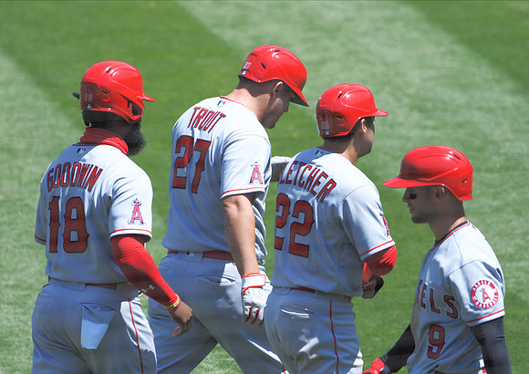 MLB: Los Angeles Angels at Oakland Athletics