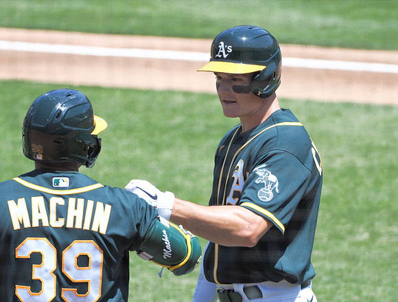 MLB: Los Angeles Angels at Oakland Athletics