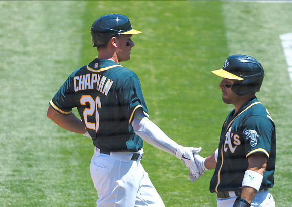 MLB: Los Angeles Angels at Oakland Athletics