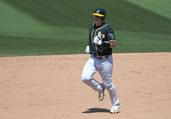 MLB: Los Angeles Angels at Oakland Athletics