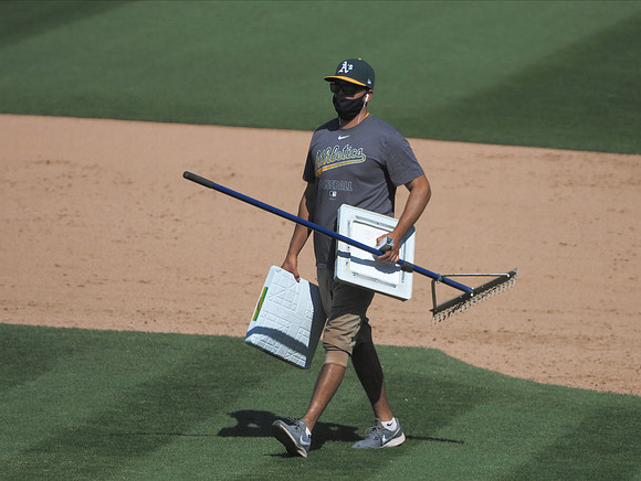 MLB: Los Angeles Angels at Oakland Athletics