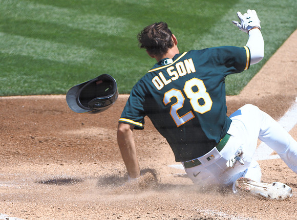 MLB: Los Angeles Angels at Oakland Athletics