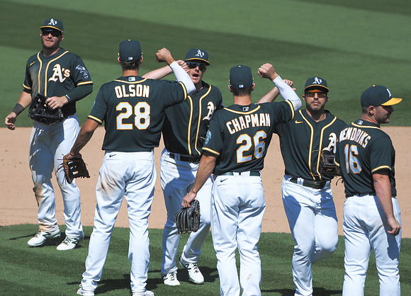 MLB: Los Angeles Angels at Oakland Athletics