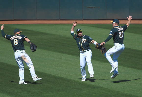 MLB: Los Angeles Angels at Oakland Athletics
